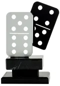 Domino Trophy Metallteile Thumb