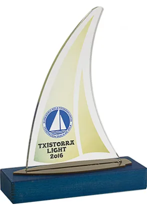 Trofeo Vela Methacrylate Anpassbare