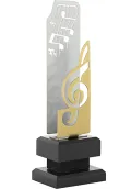 Methacrylate Trophy Clave Sol Thumb