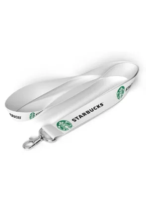 Kundenspezifisches Band für Medaillen in weiß