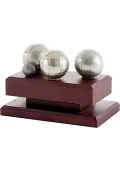 Petanque Red Trophy Thumb