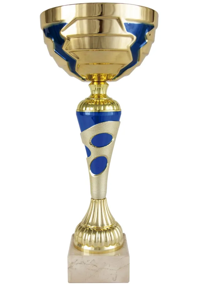 Trophäe Half Cone Silberschrank