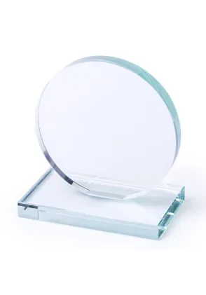 Benutzerdefinierte Crystal Trophy mit flacher Basis