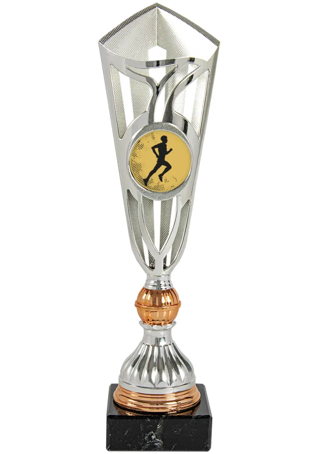 Silberne Pyramidenschale Portadisco