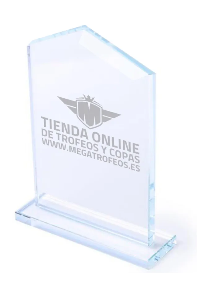 Glas-Trophäe