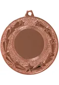 Medalla deportiva con estrellas color bronce Thumb