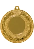 Medalla deportiva con estrellas color oro Thumb