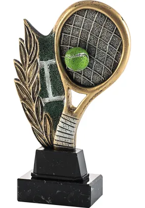 Tennis Sports Resin Trophy