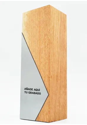 Natürliche Taco-Trophäe aus Holz