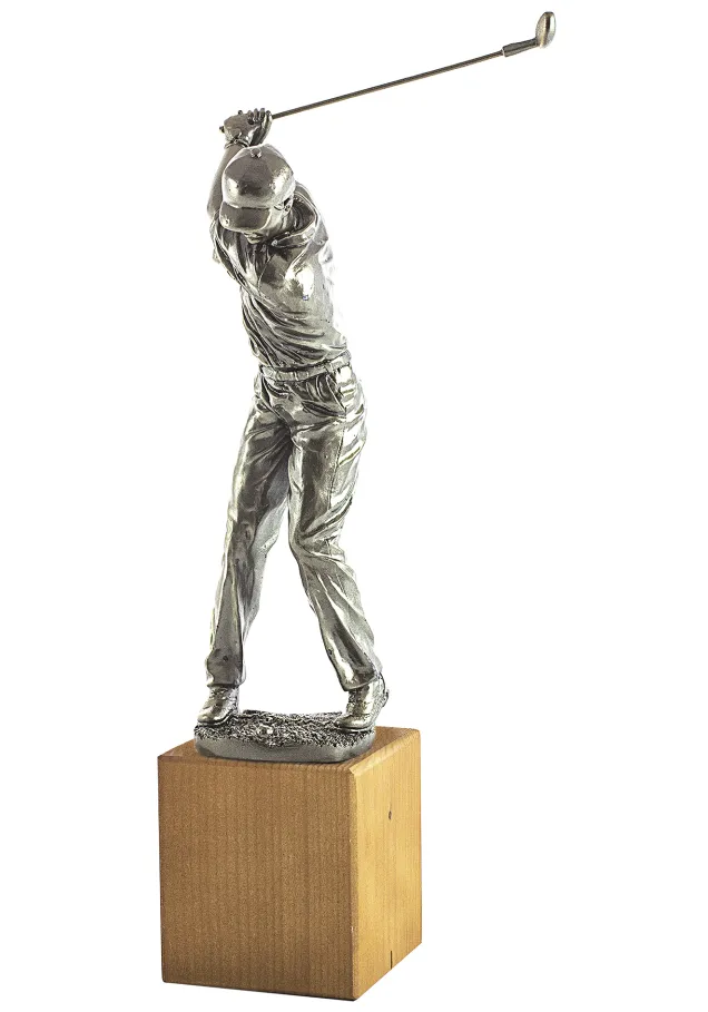 Trophäe eines Golfspielers