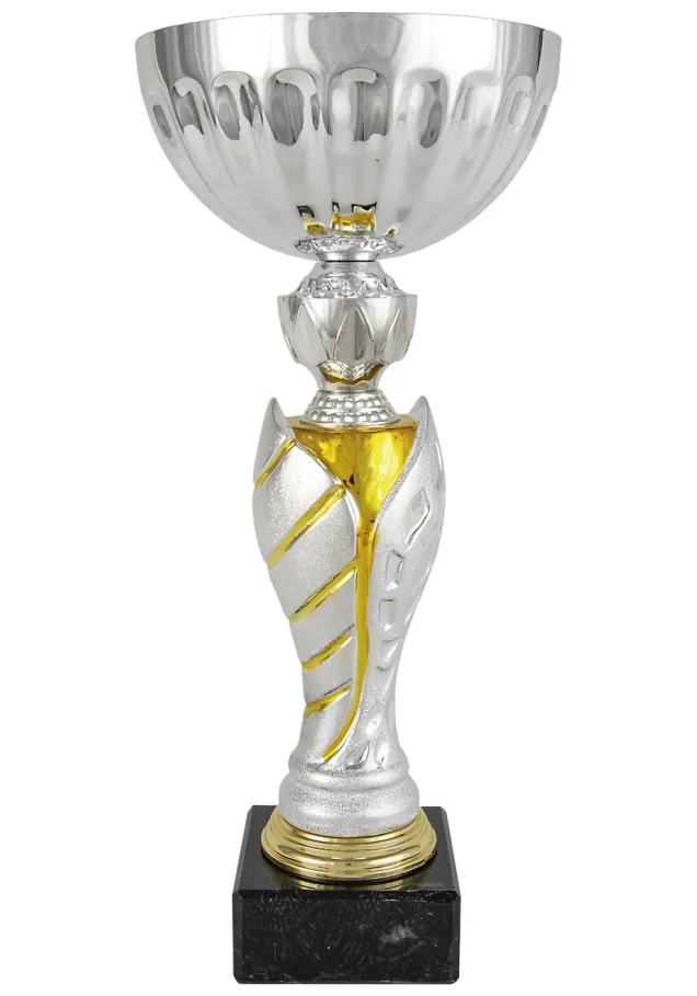 Zweifarbige Blume Cup Trophäe