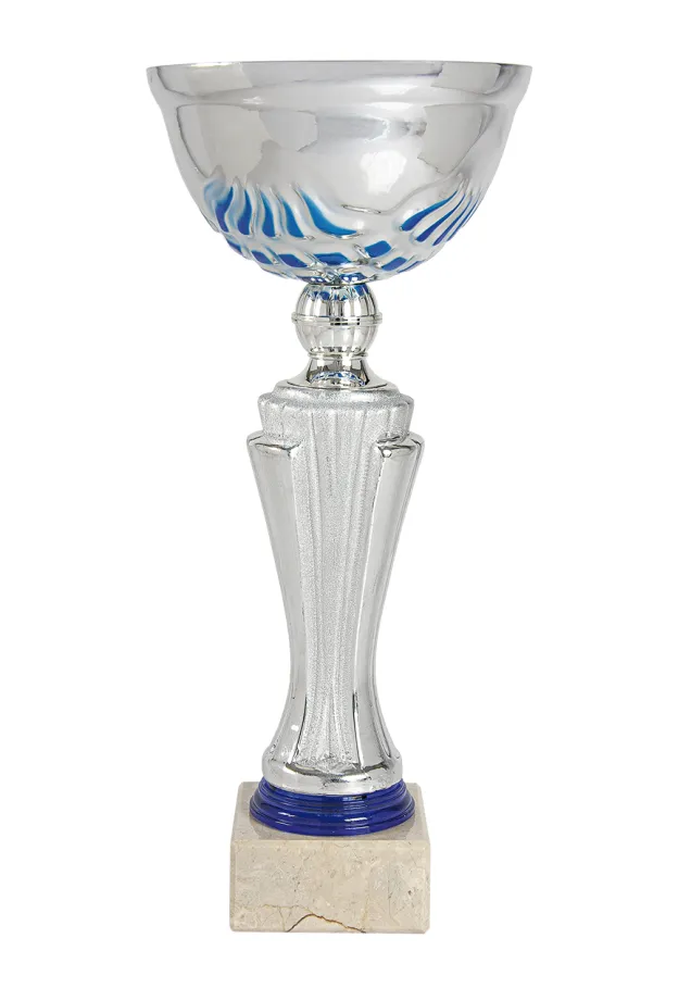 Silber Cup Trophy Green Column