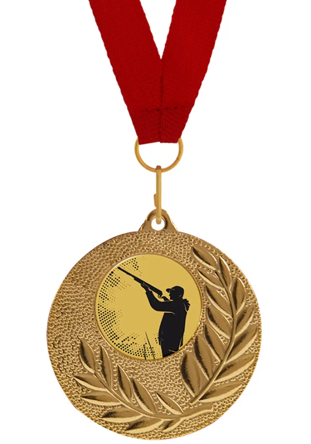Schließe die Sportschieß-Medaille ab