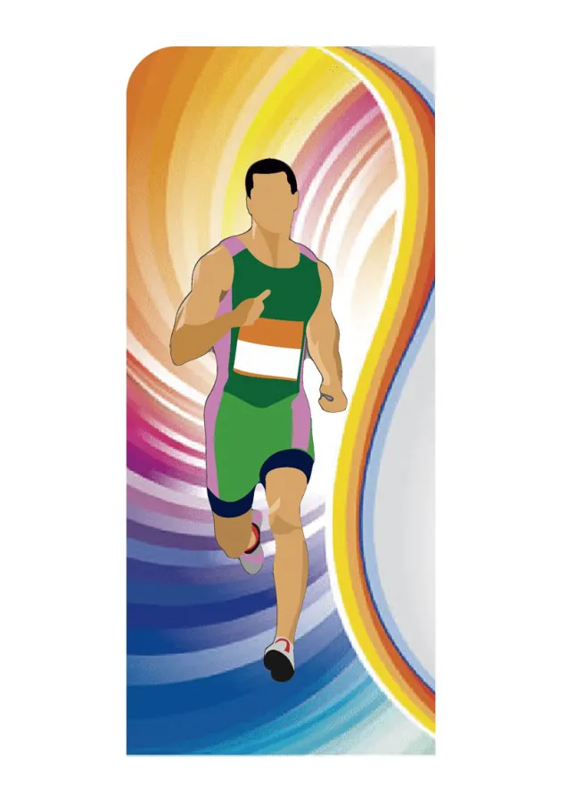 ALUMINIUM-KREUZ-Trophäe