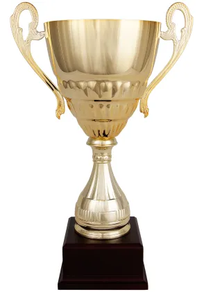 Goldkegel-Trophäen-Metallgriffe