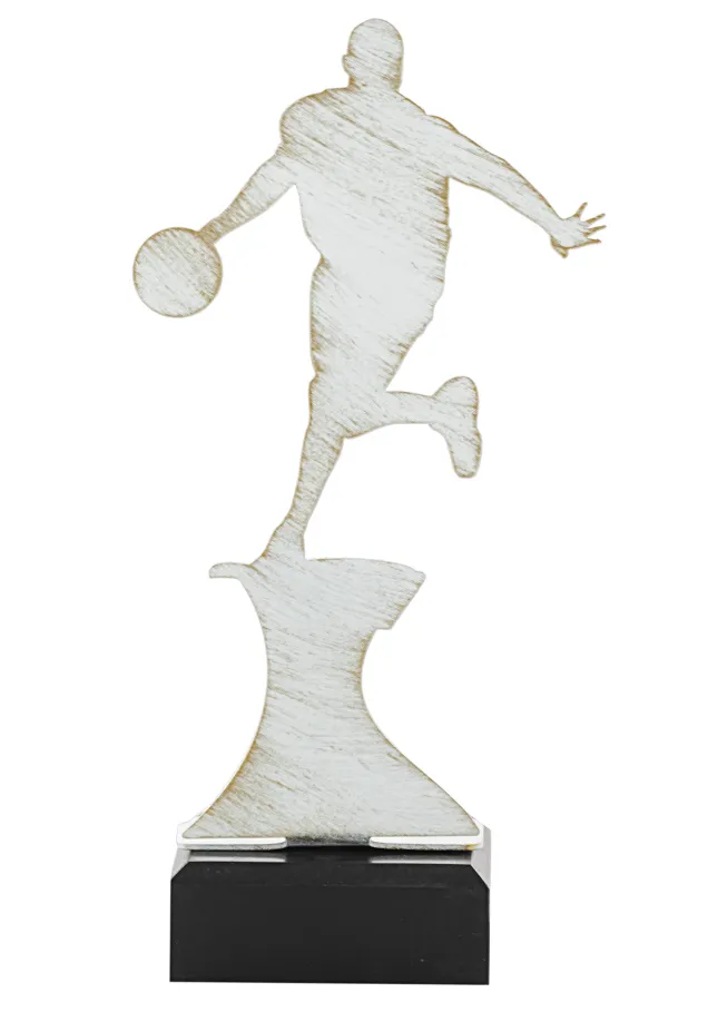 Basketball-Trophäe aus Metall