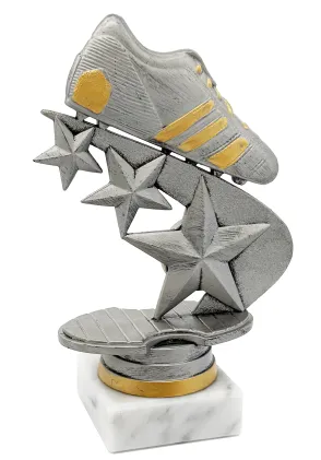 Fußballschuh und Mondsichel