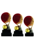 Trofeo de pádel raqueta con pelota Thumb