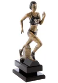 Trofeo con figura cross femenino Thumb