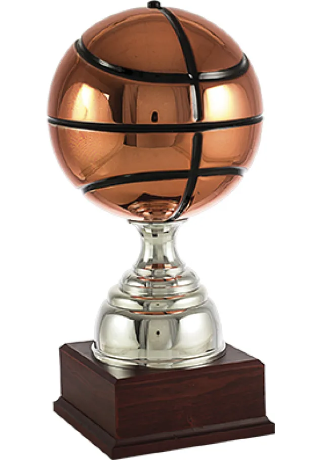 Basketball-Trophäe Kupfer