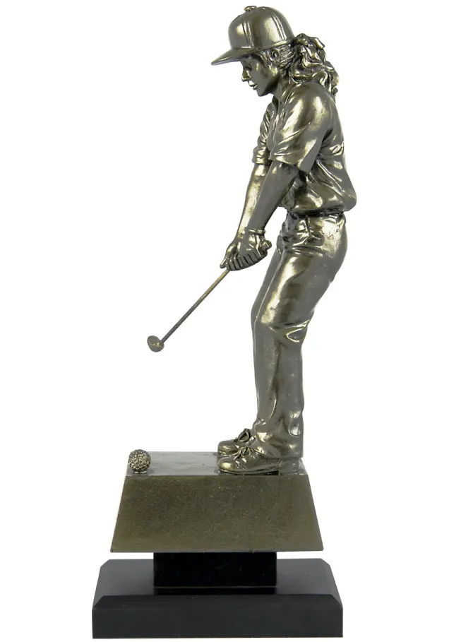 Golf-Trophäe Stahlsäule