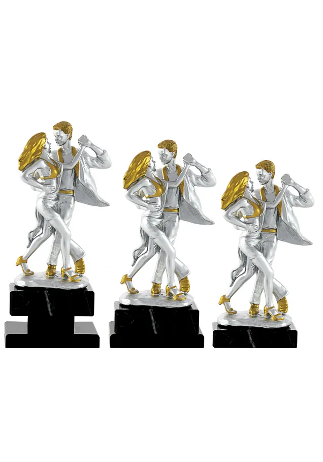 Abbildung Tanz Gold-Silber-Rand