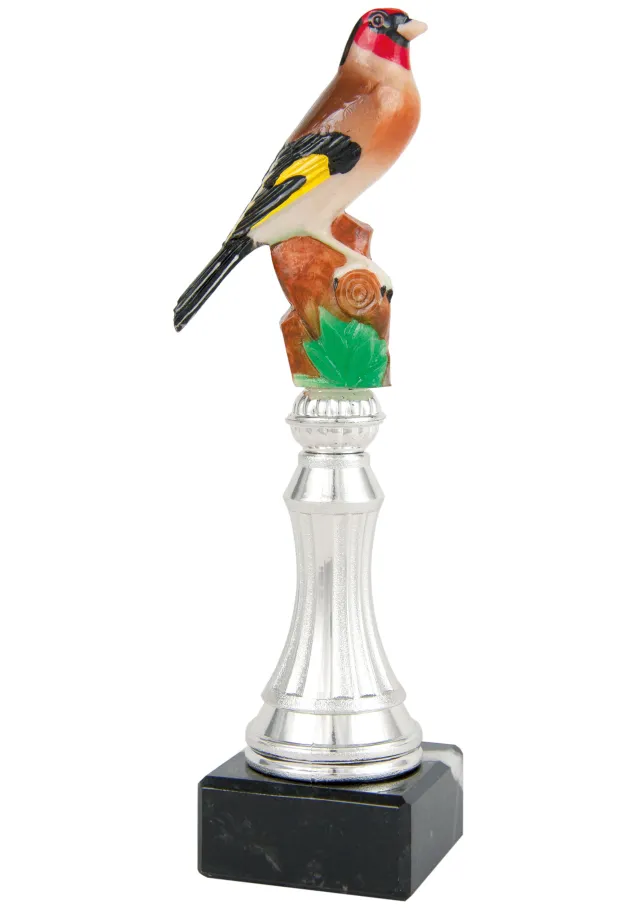 Trophäe Spalte mit Vogel