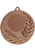 Medalla Deportiva con laurel color bronce Thumb