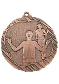 Leichtathletik-Medaille Kreuz in Hochrelief CO2 Thumb