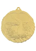 Medalla de natación en relieve alto-1 Thumb