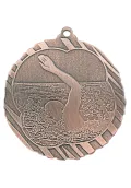 Medalla de natación en relieve alto-2 Thumb