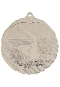 Schwimmen Medaille in Hochrelief CO2 Thumb