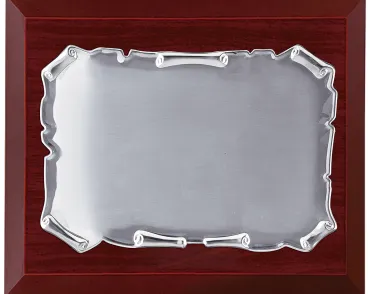 Platte Metall Tribut kommerziellen Pergament abgedunkelten