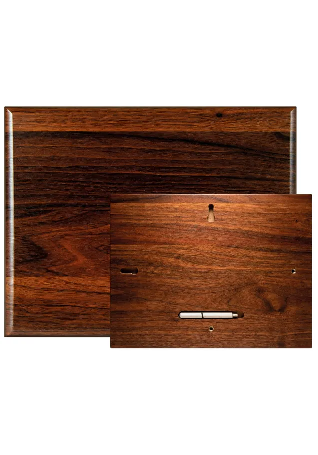 Unterstützung Nußbaum Holzplatten