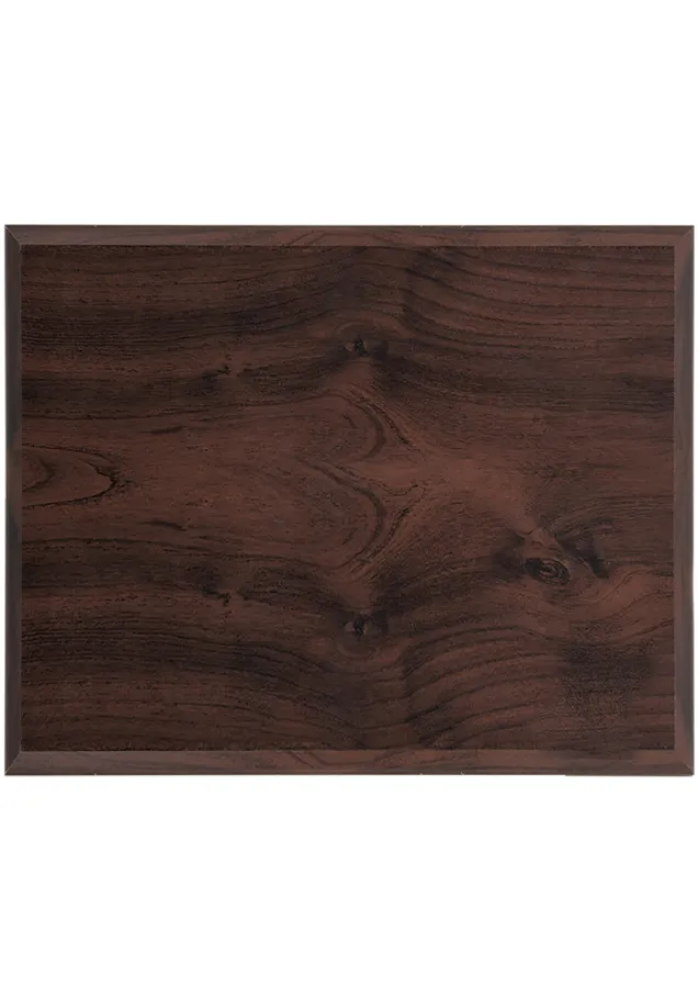 Unterstützung Nußbaum Holzplatten