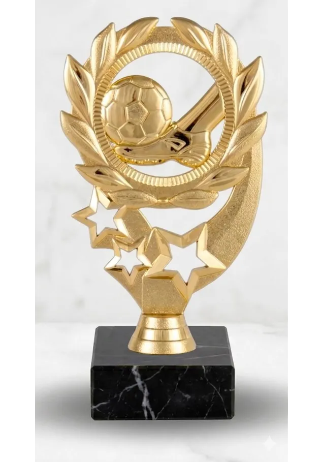 Allegorische Trophäe Fußball