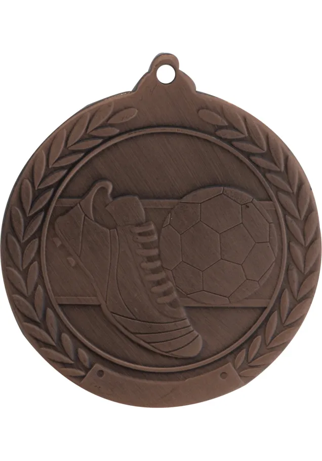 Fußball-Medaille geprägt 50 mm