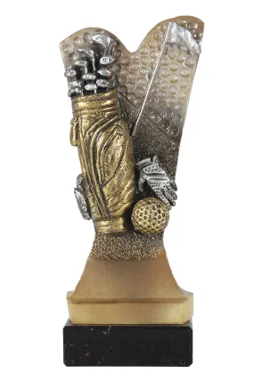 Metall-Golf Trophäe