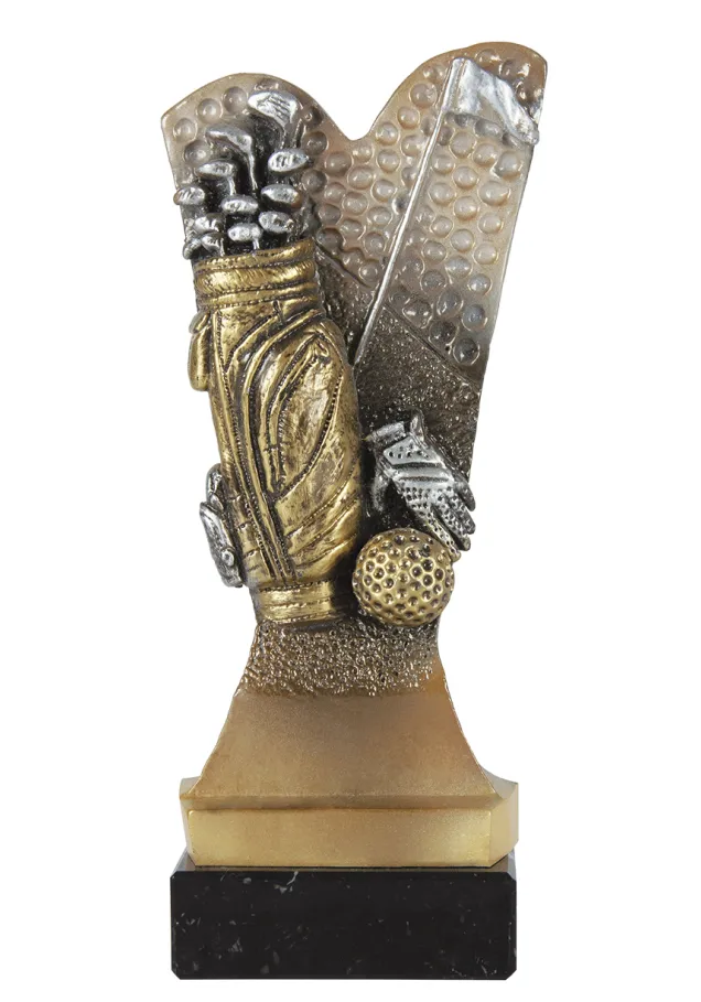 Metall-Golf Trophäe