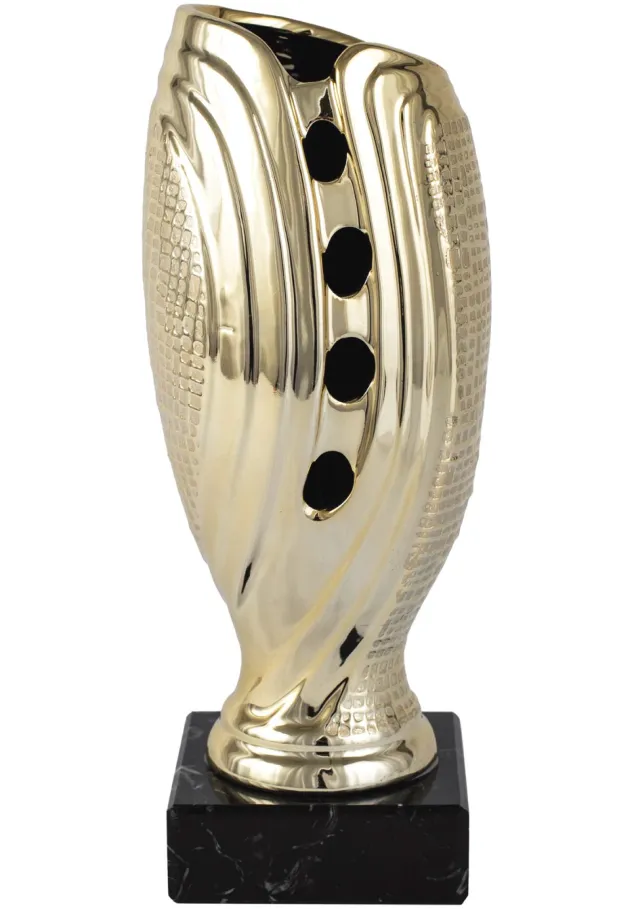 Vase Stein Typ Metall-Gold-Silber-Netzwerk